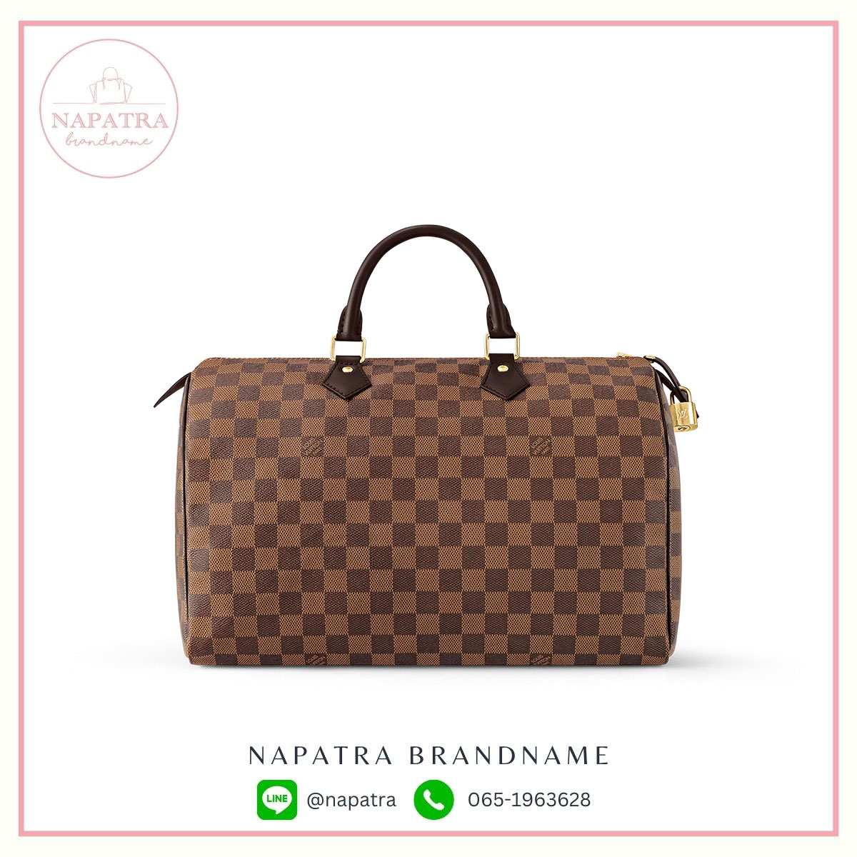 LV SPEEDY DAMIER EBENE