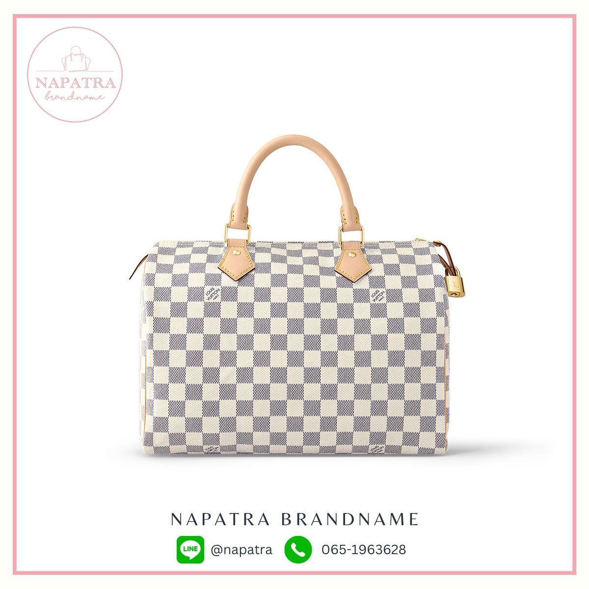 LV SPEEDY DAMIER AZUR