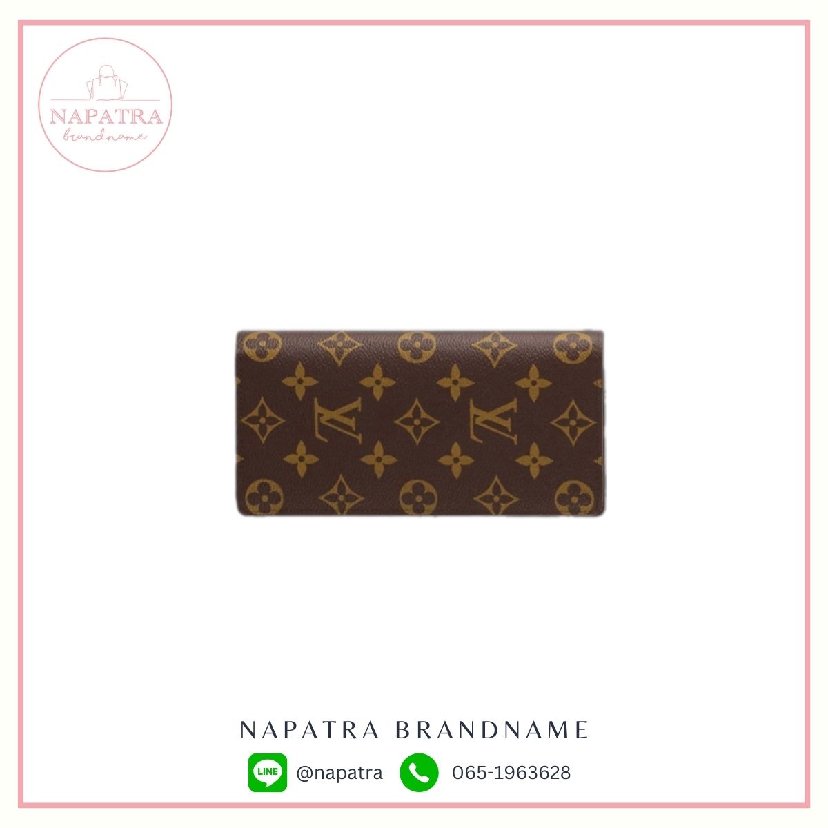 LV BRAZZA WALLET MONOGRAM