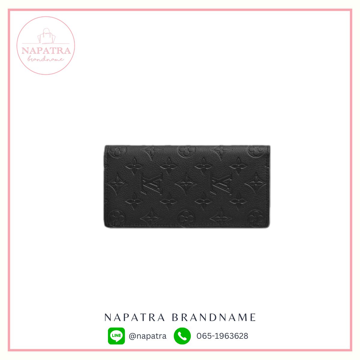 LV BRAZZA WALLET MONOGRAM SHADOW LEATHER