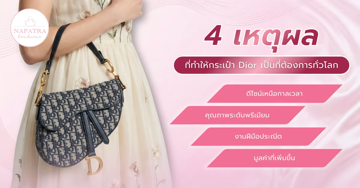 กระเป๋า Dior