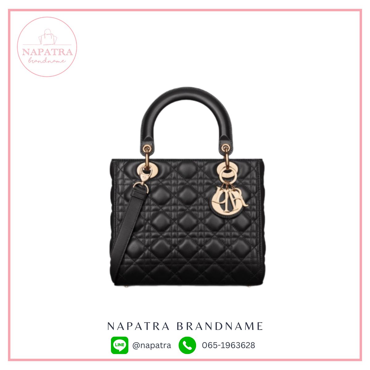 Dior Lady Dior Bag – Lampskin