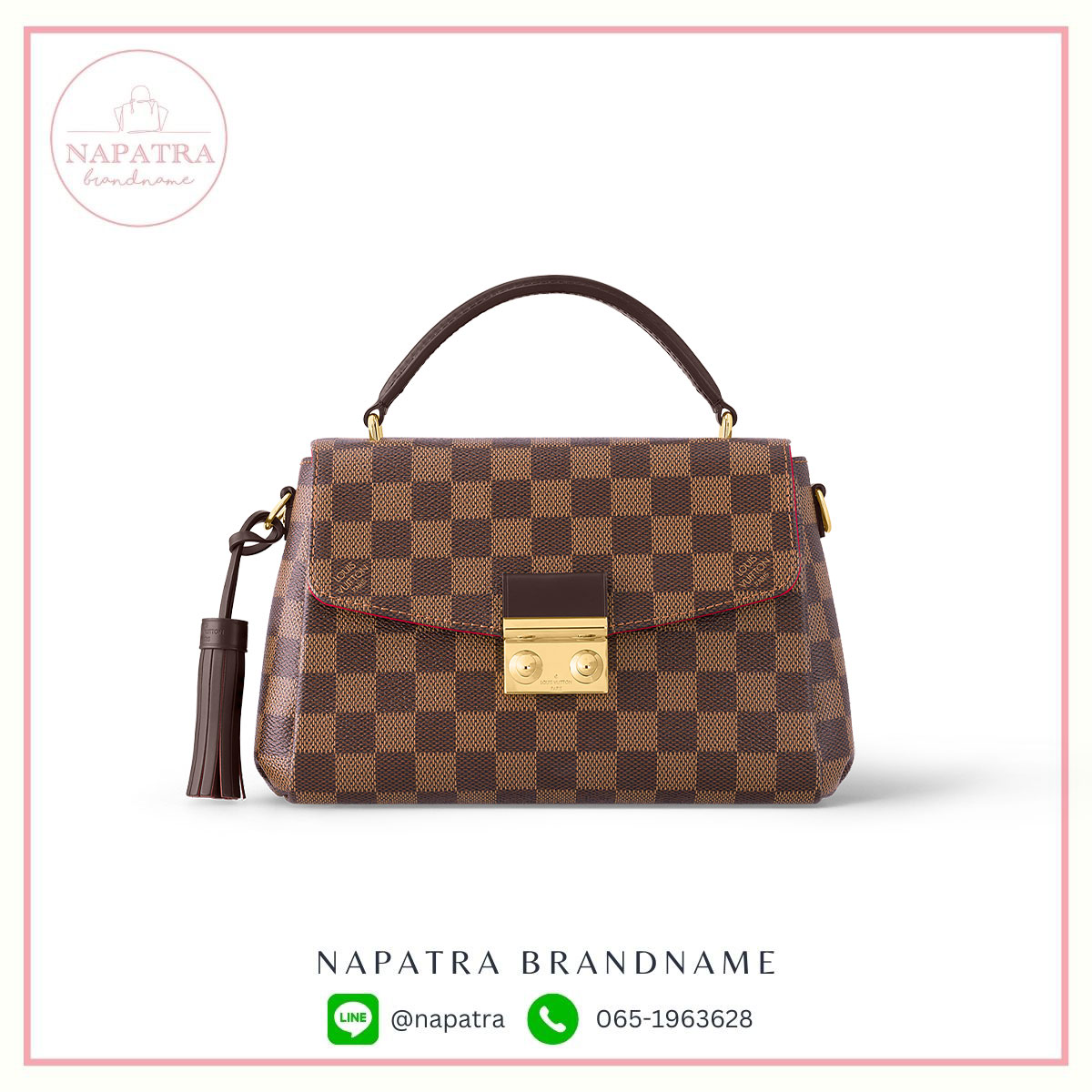 LV Croisette Damier Ebene