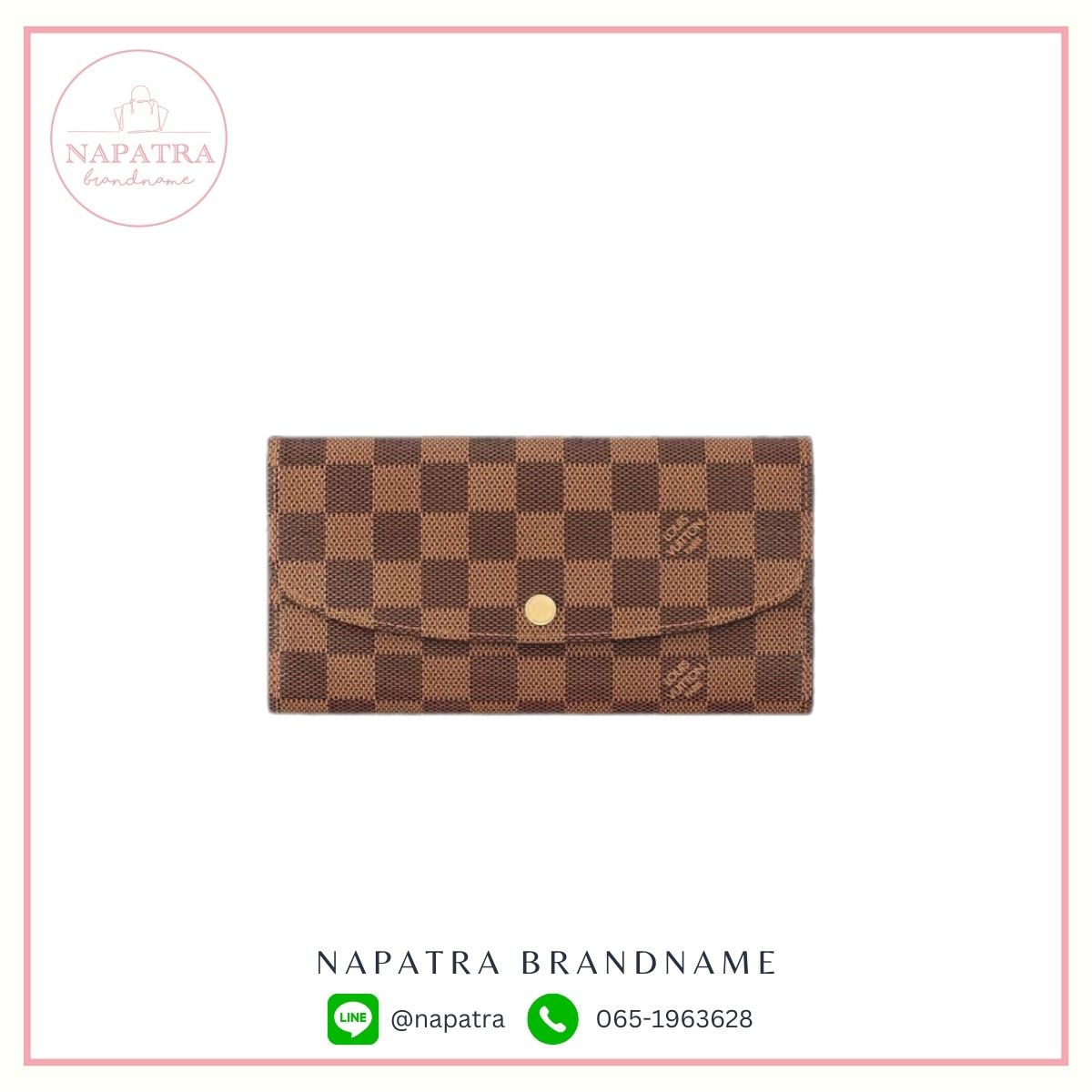 LV Emilie Wallet Damier