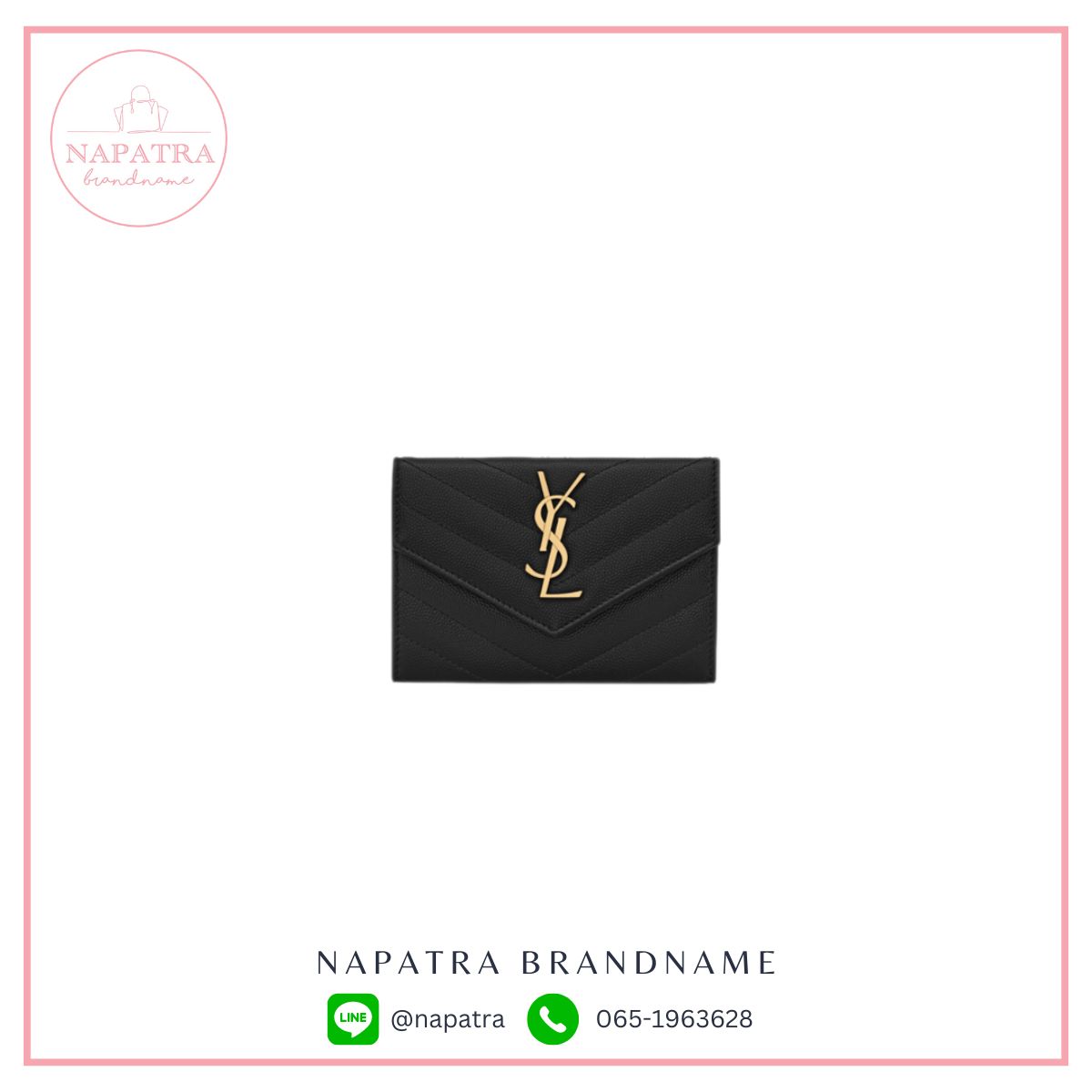 YSL Small Envelope Wallet