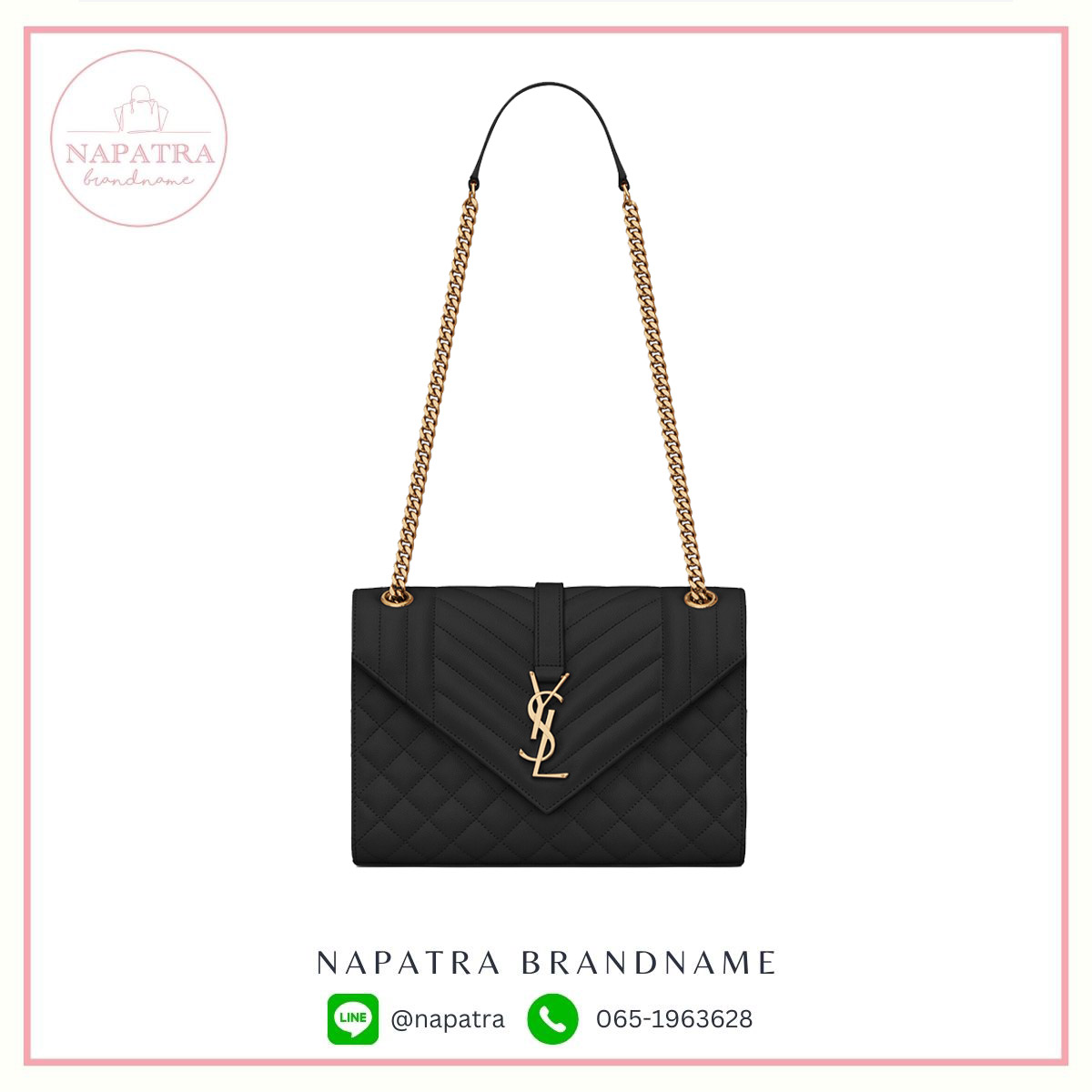 YSL Envelope Bag – Calfskin