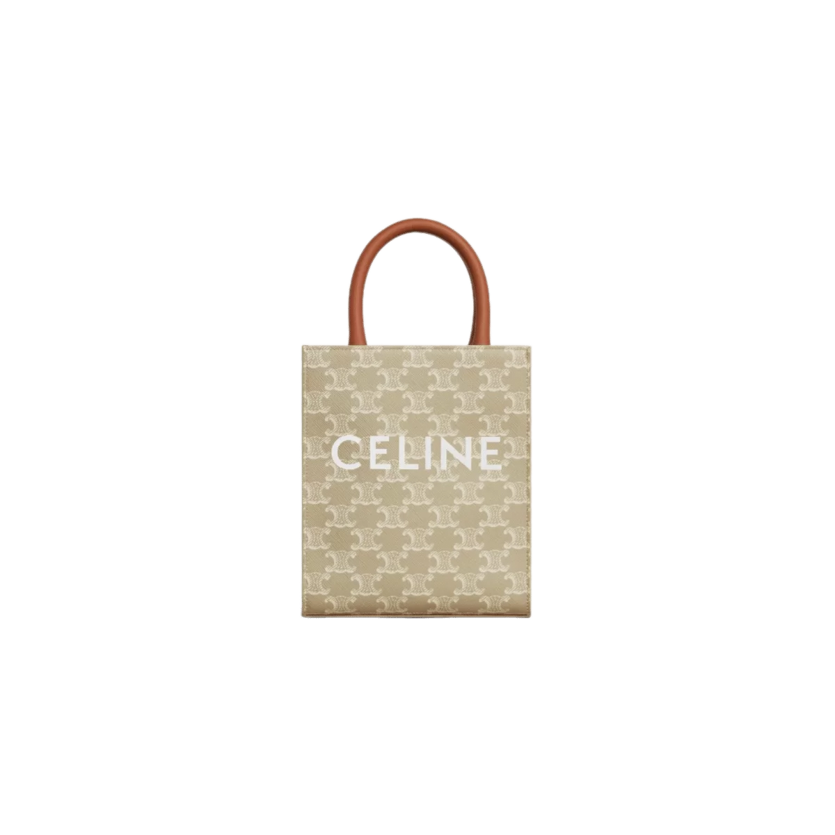 Celine Vertical Cabas - Canvas - Image 4