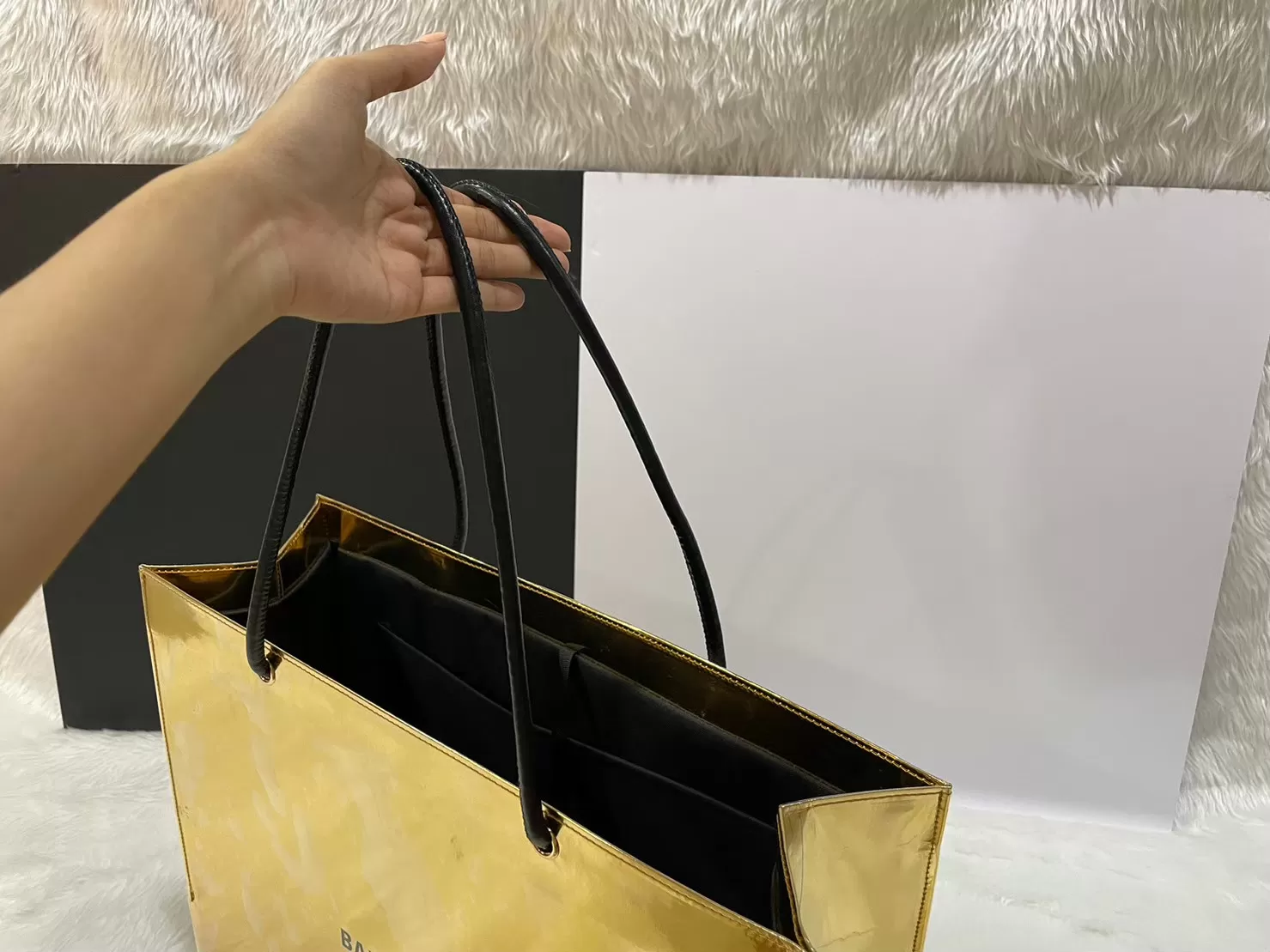 กระเป๋าถุงเคลือบ งานเคลือบแข็ง แบบที่ 3 - 014 - Image 3