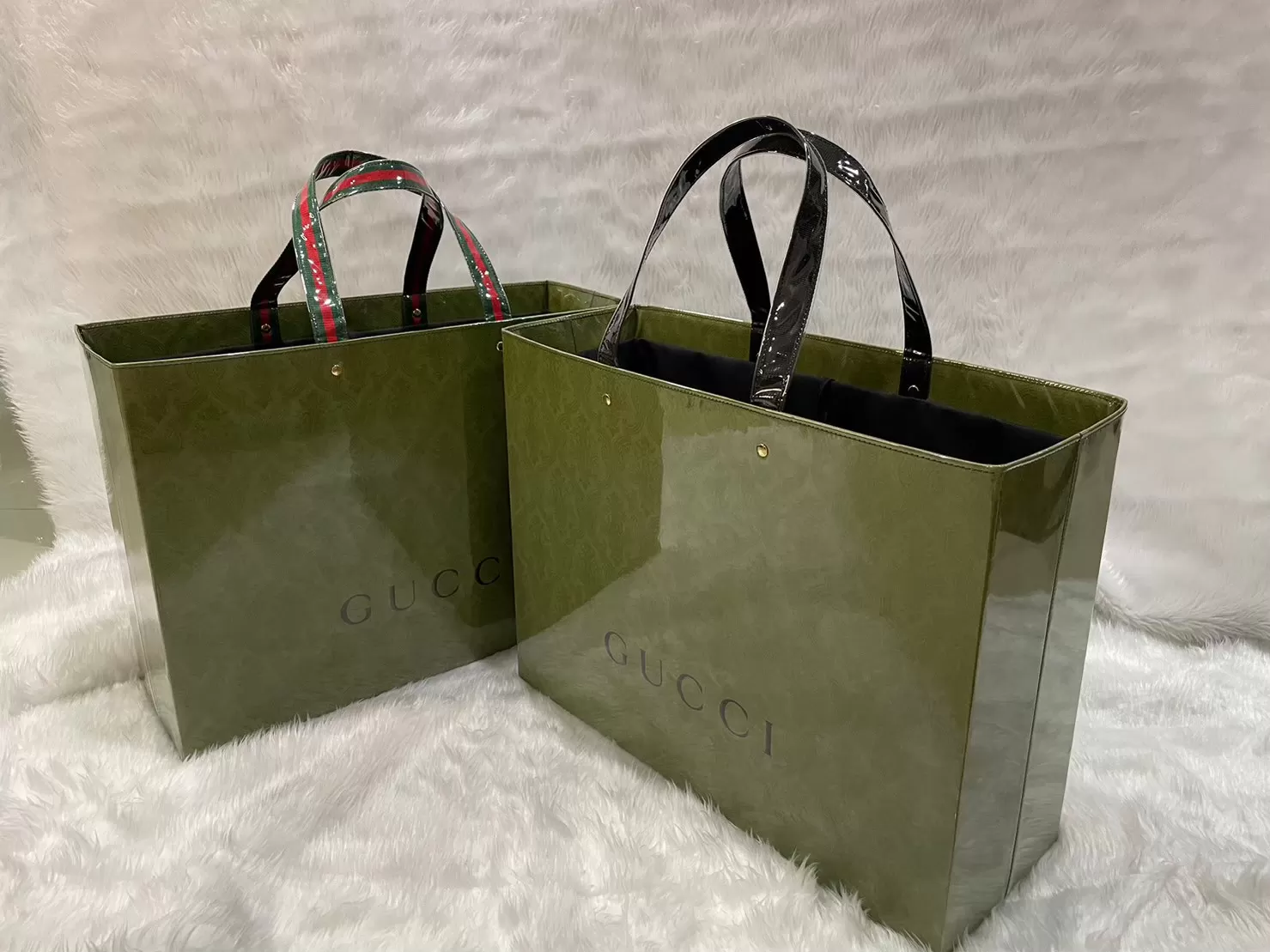 กระเป๋าถุงเคลือบ งานเคลือบแข็ง แบบที่ 5 - 025 - Image 2