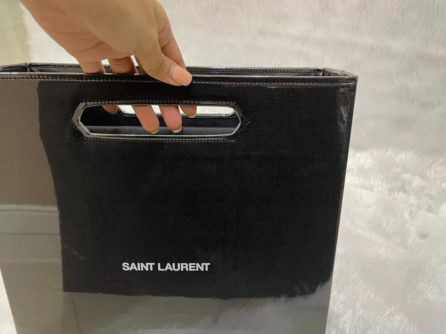 กระเป๋าถุงเคลือบ งานเคลือบแข็ง แบบที่ 7 - 028 - Image 4