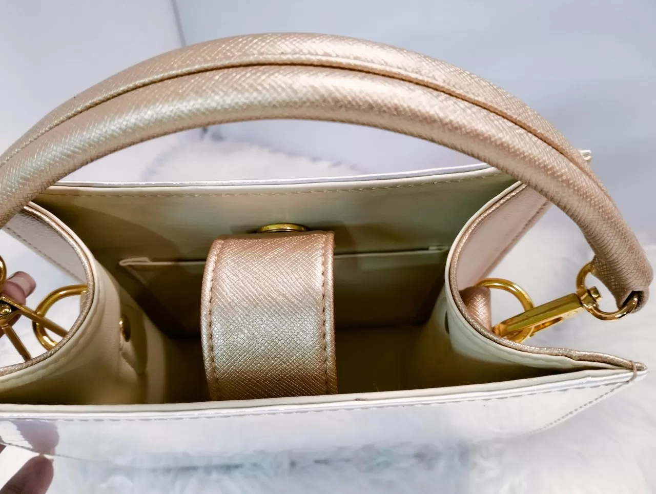 กระเป๋าถุงเคลือบ งานหนัง แบบที่ 7 - 021 - Image 7