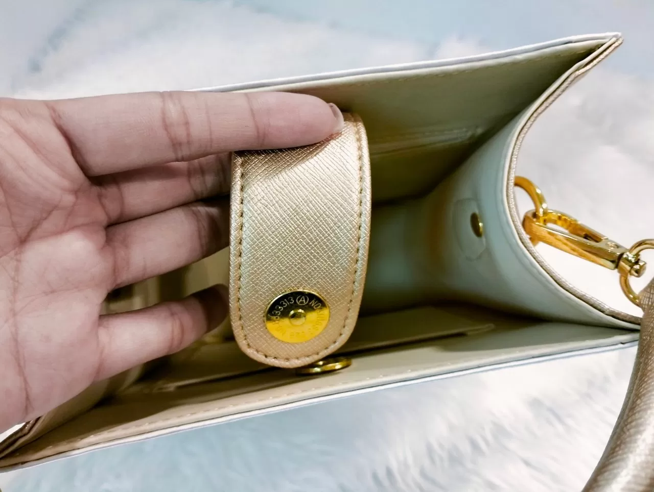 กระเป๋าถุงเคลือบ งานหนัง แบบที่ 7 - 021 - Image 3