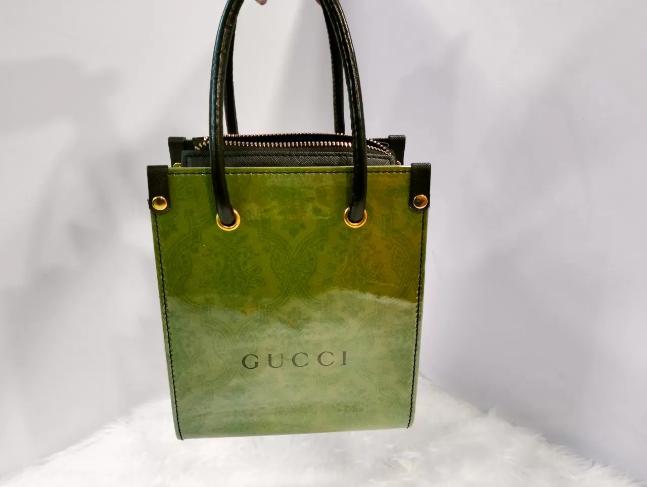 กระเป๋าถุงเคลือบ งานหนัง แบบที่ 3 - 009 - Image 4