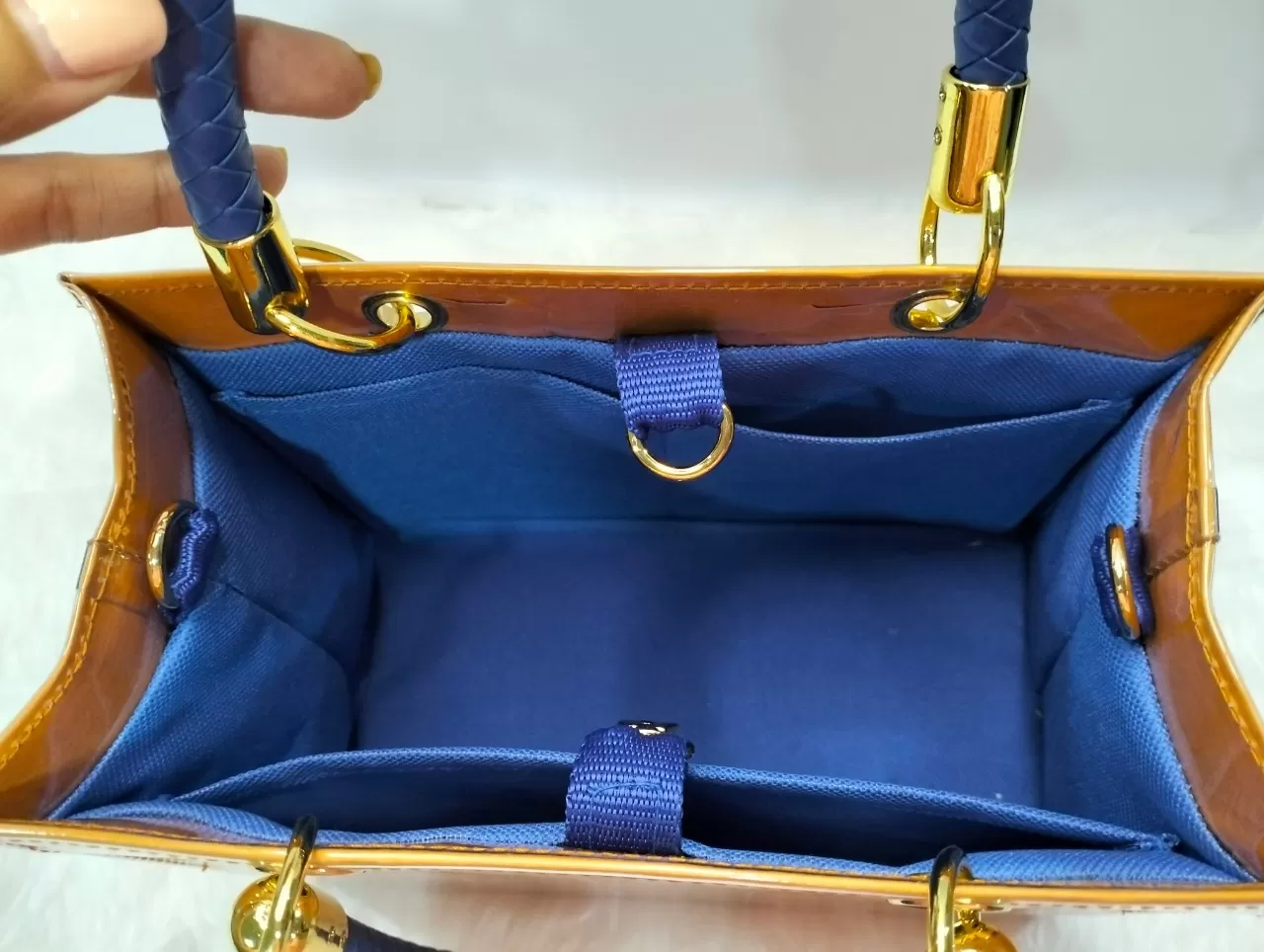 กระเป๋าถุงเคลือบ งานเคลือบแข็ง แบบที่ 2 - 002 - Image 5