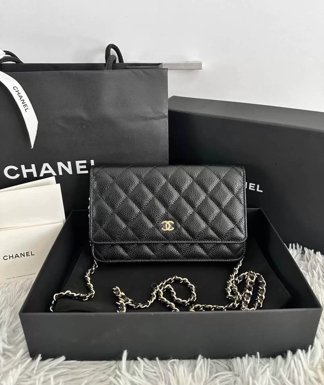 Chanel WOC Classic - Calfskin - Image 4