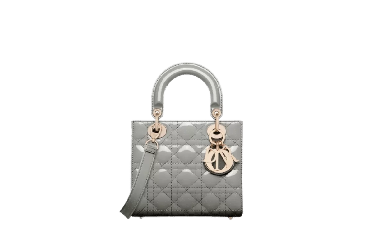 Dior Lady Dior Bag - Patent Cannage Calfskin - Image 7