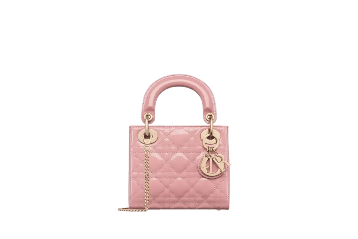 Dior Lady Dior Bag - Patent Cannage Calfskin - Image 4