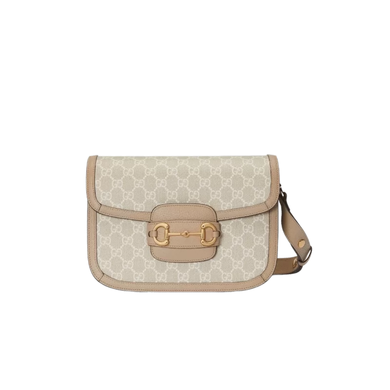 Gucci Horsebit 1995 Shoulder Bag - Canvas - Image 5