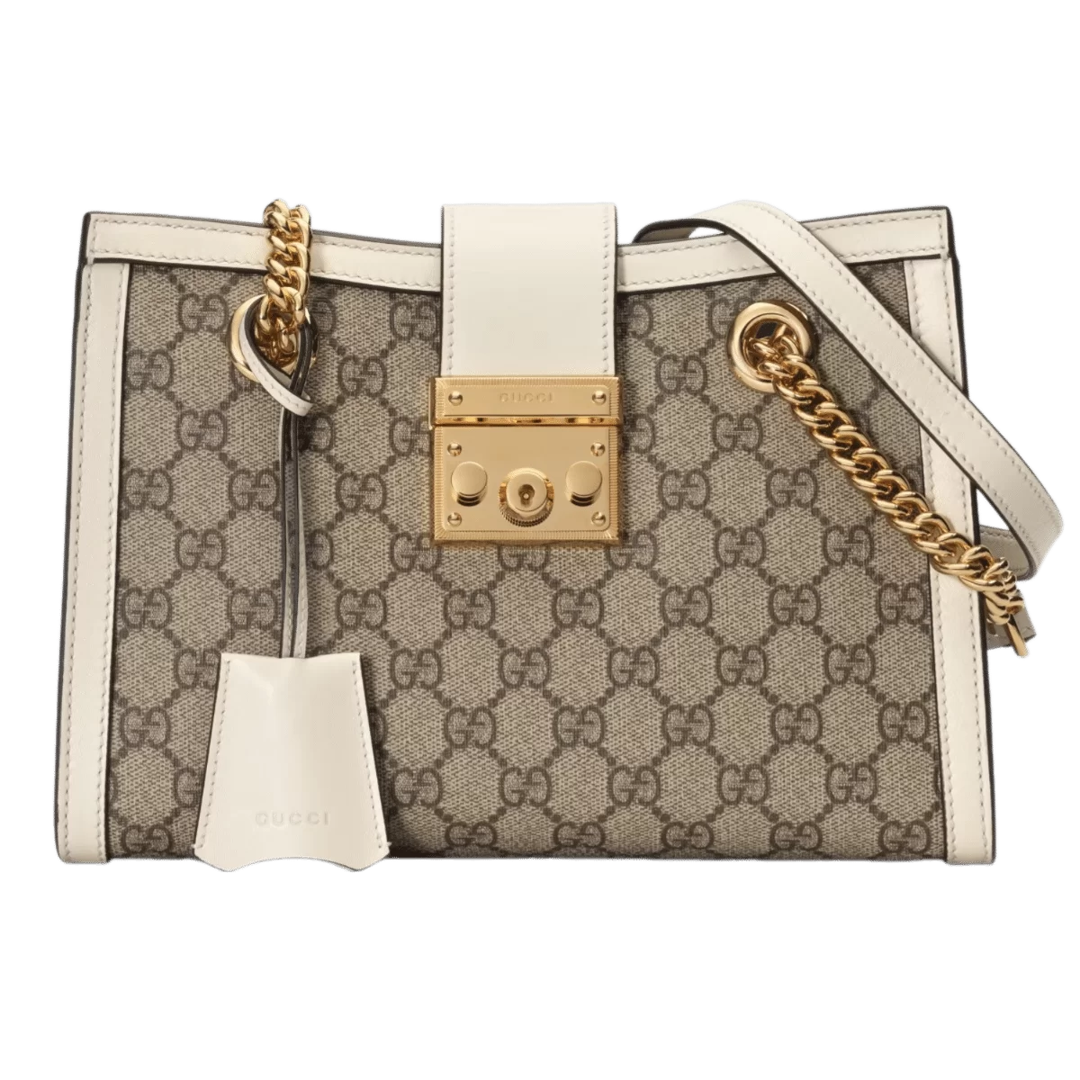 Gucci Padlock GG Shoulder Bag (ฝาเปิด) - Image 4