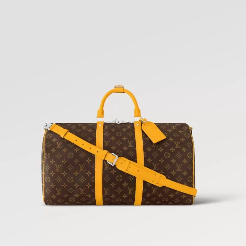 LV Keepall monogram macassa - Image 8