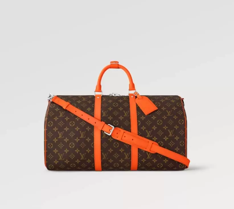 LV Keepall monogram macassa - Image 4