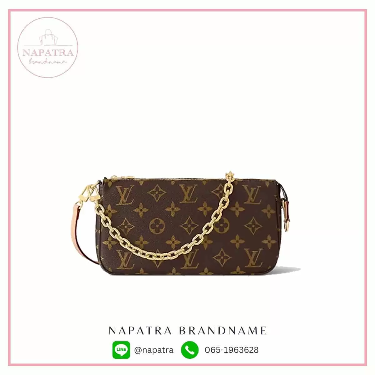 LV Pochette  Accessoires monogram