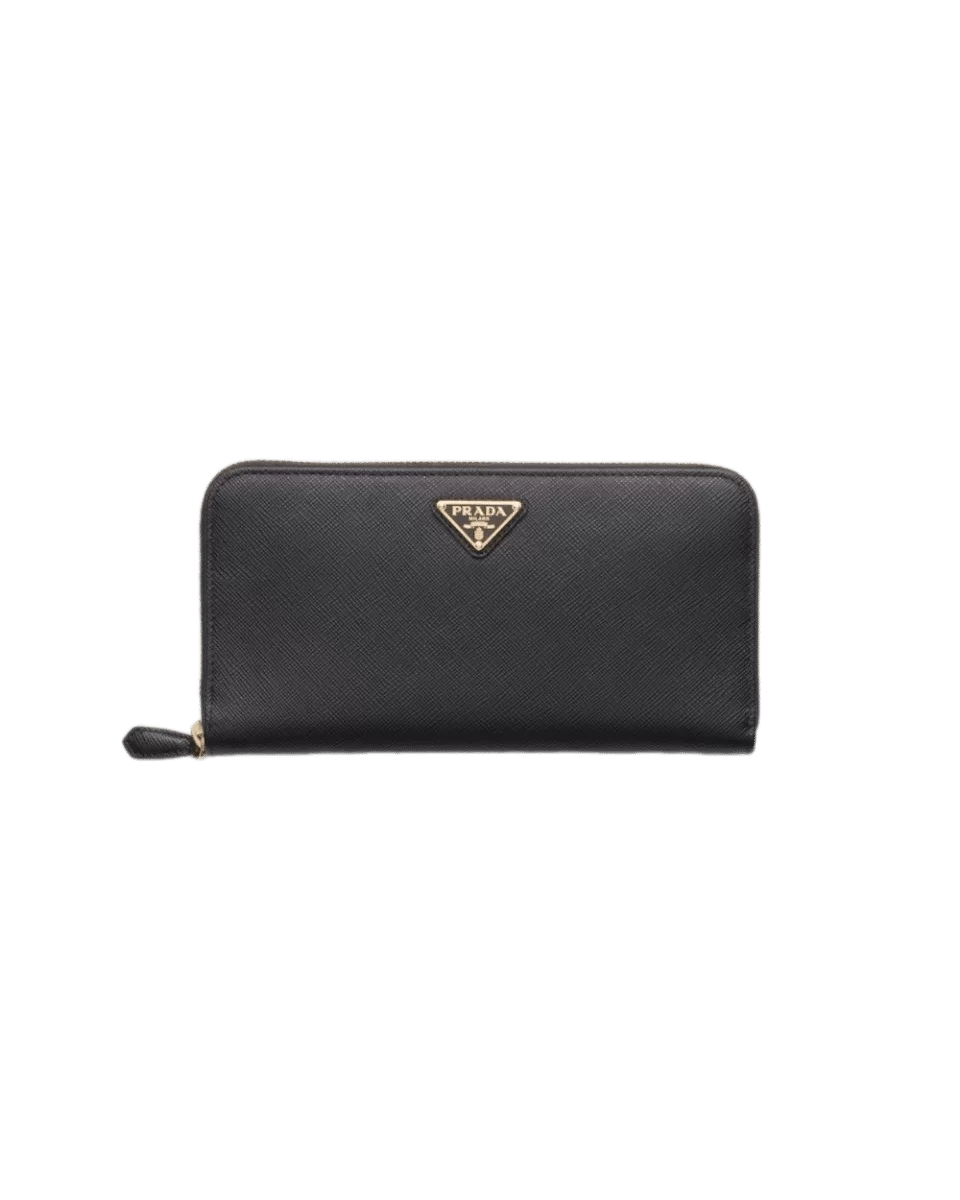 Prada Large Saffiano Leather Wallet - Image 2