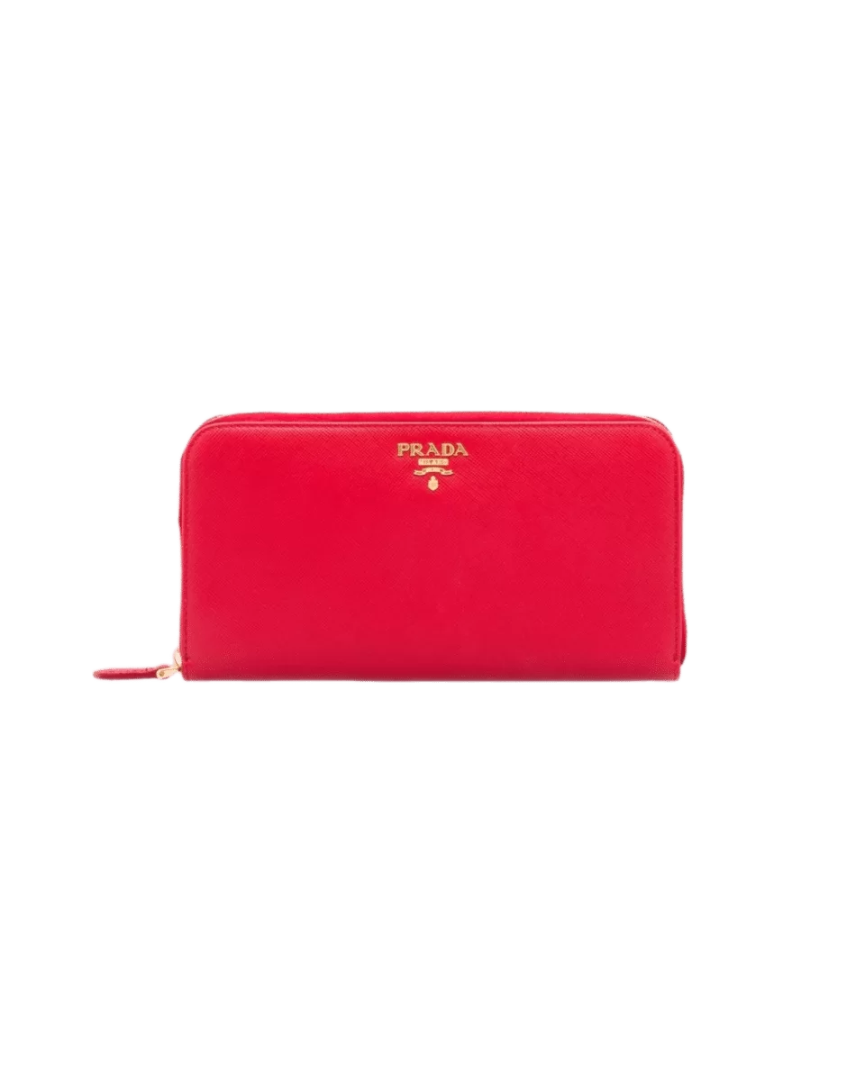 Prada Large Saffiano Leather Wallet - Image 3