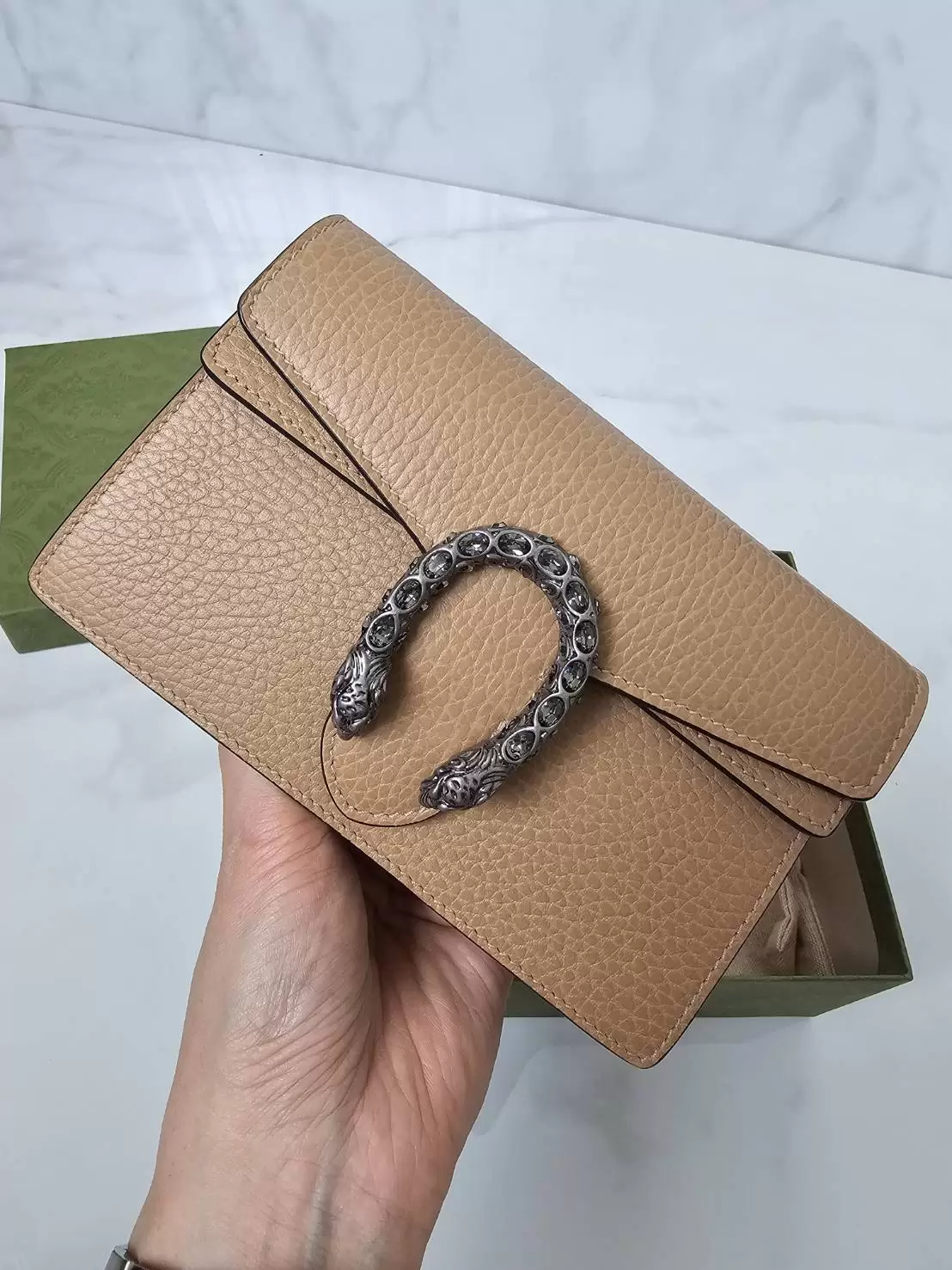 Gucci Dionysus GG Shoulder Bag - Leather - Image 7