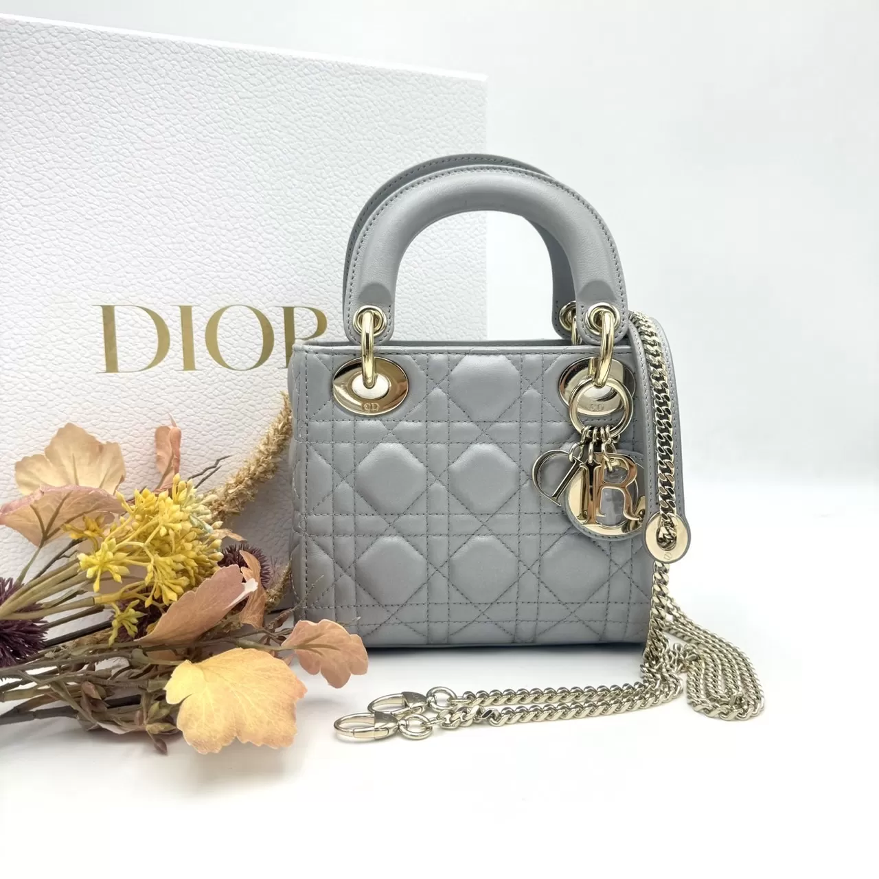 Dior Lady Dior Bag - Lampskin - Image 7