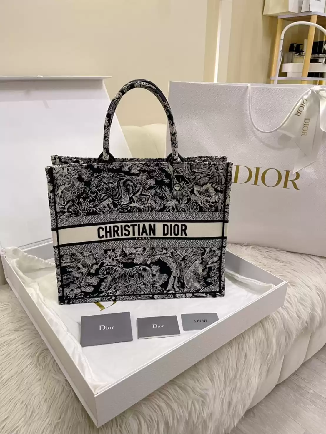 Dior Book Tote Bag - Image 5