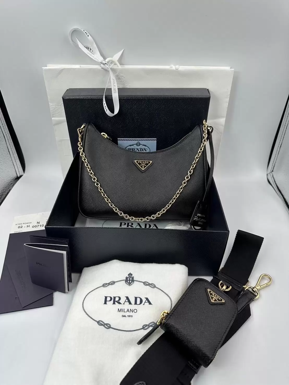 Prada re-edition 2005 Saffiano Leather bag - Image 2