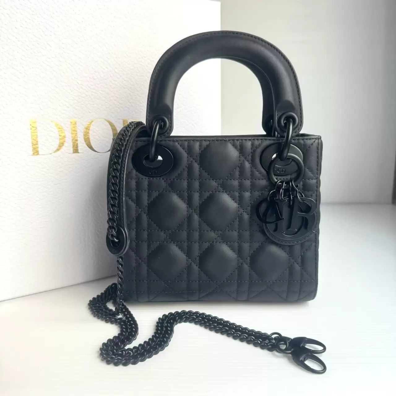 Dior Lady Dior Bag - Lampskin - Image 5