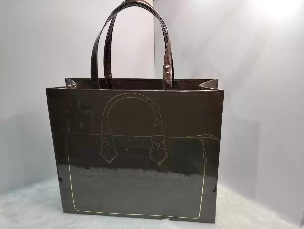 กระเป๋าถุงเคลือบ งานเคลือบแข็ง แบบที่ 1 - 011 - Image 2