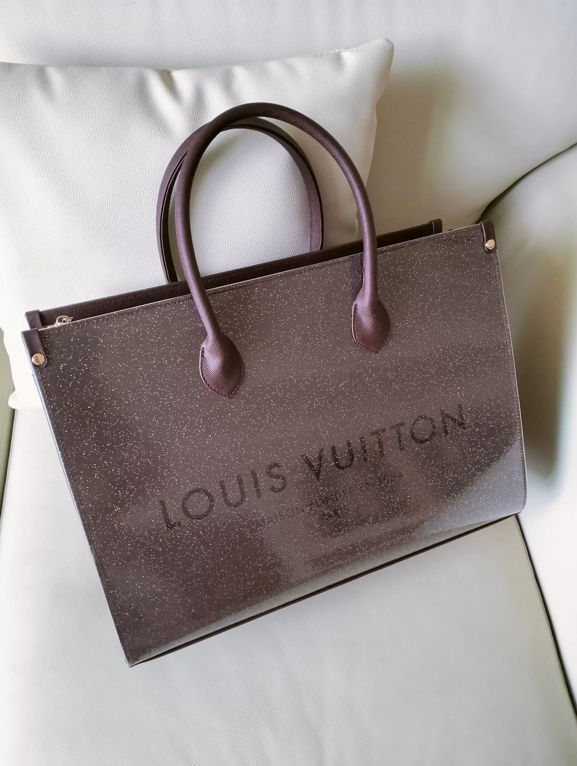 กระเป๋าถุงเคลือบ งานหนัง แบบที่ 5 - 032 - Image 2