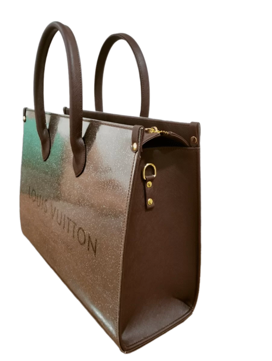 กระเป๋าถุงเคลือบ งานหนัง แบบที่ 5 - 032 - Image 4