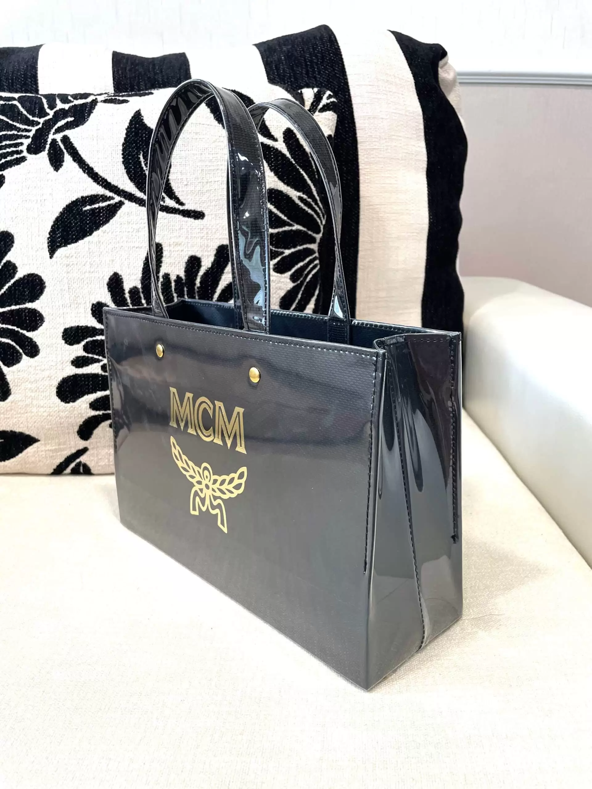 กระเป๋าถุงเคลือบ งานเคลือบแข็ง แบบที่ 1 - 033 - Image 3