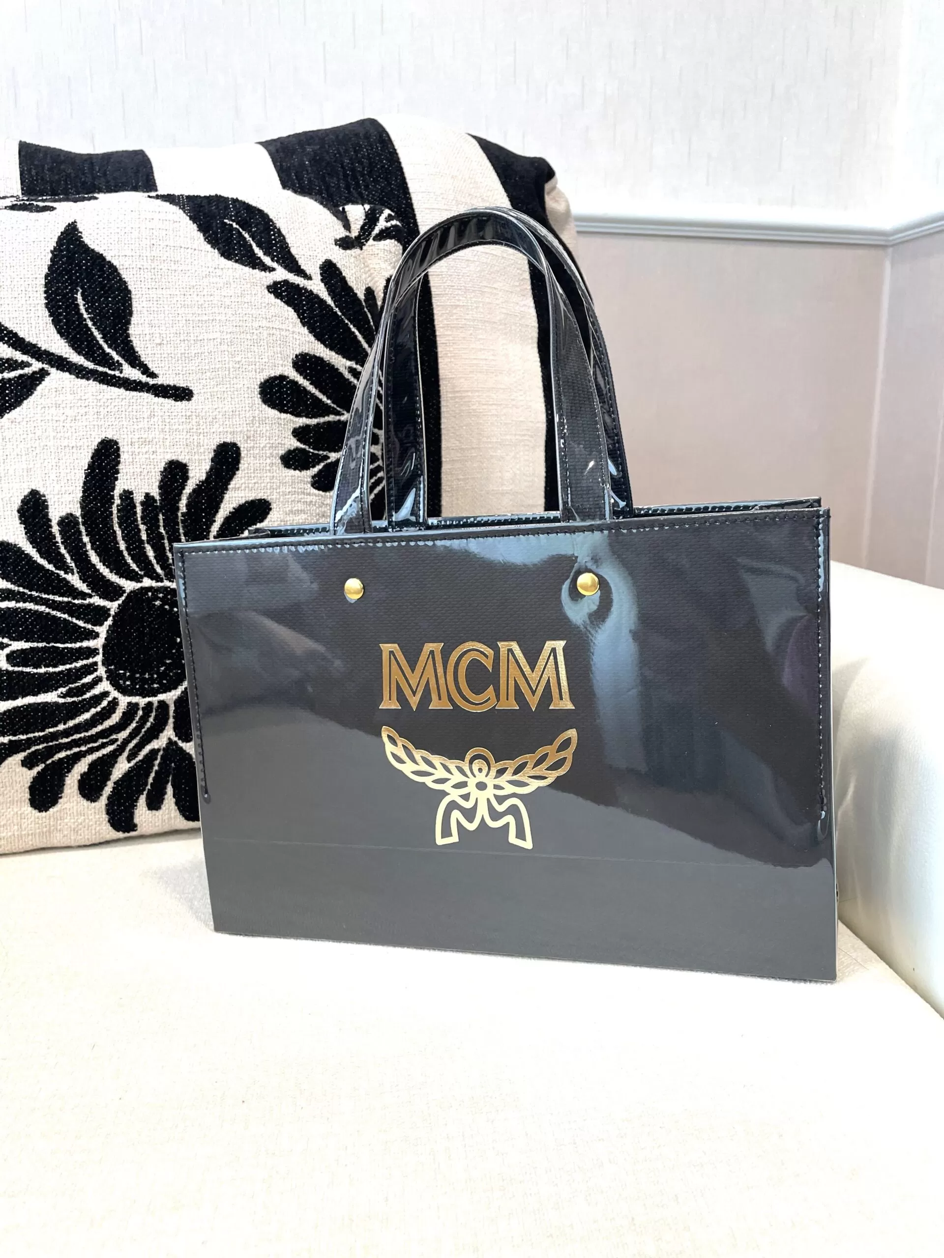 กระเป๋าถุงเคลือบ งานเคลือบแข็ง แบบที่ 1 - 033 - Image 2