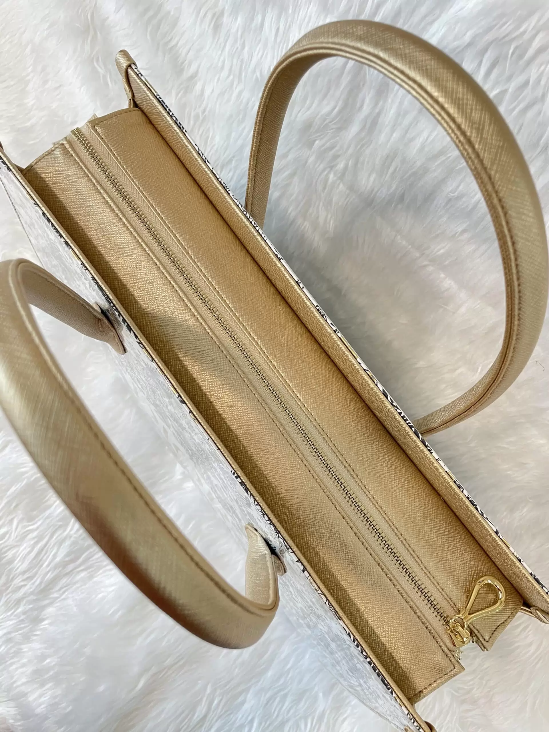 กระเป๋าถุงเคลือบ งานหนัง แบบที่ 5 - 034 - Image 9