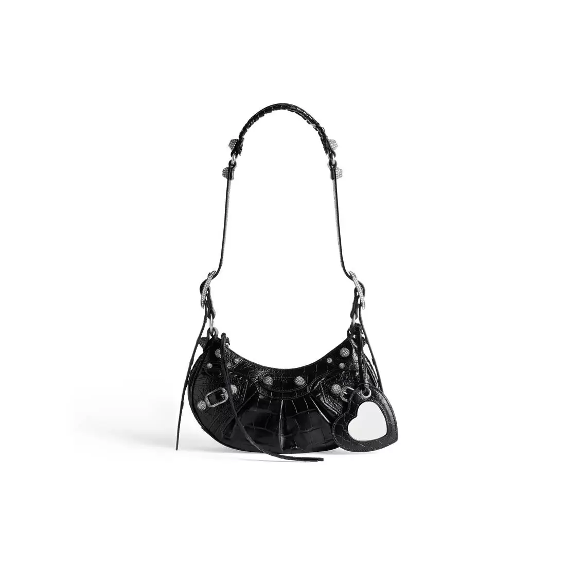Balenciaga  Le Cagole Shoulder Bag Crocodile Embossed - Image 2