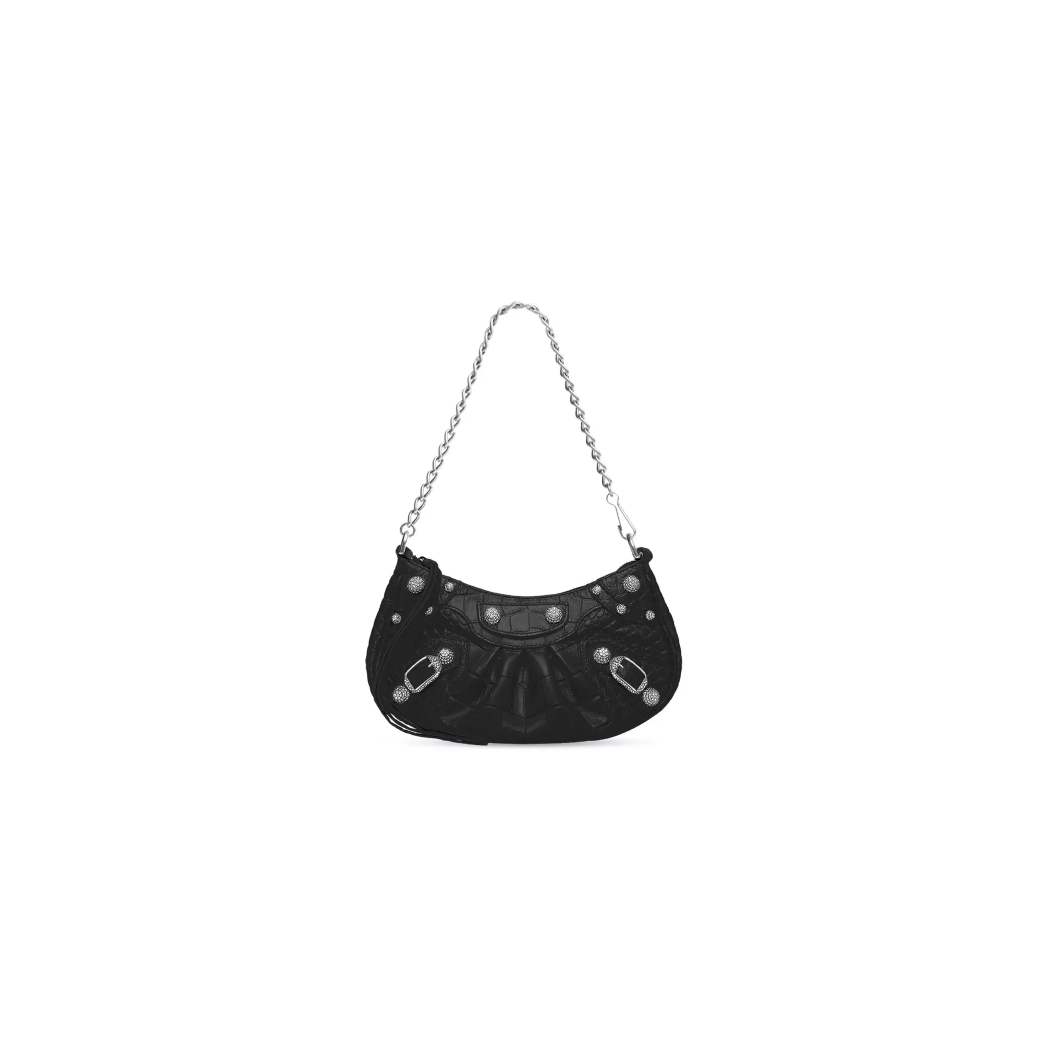 Balenciaga  Le Cagole Shoulder Bag Crocodile Embossed - Image 3