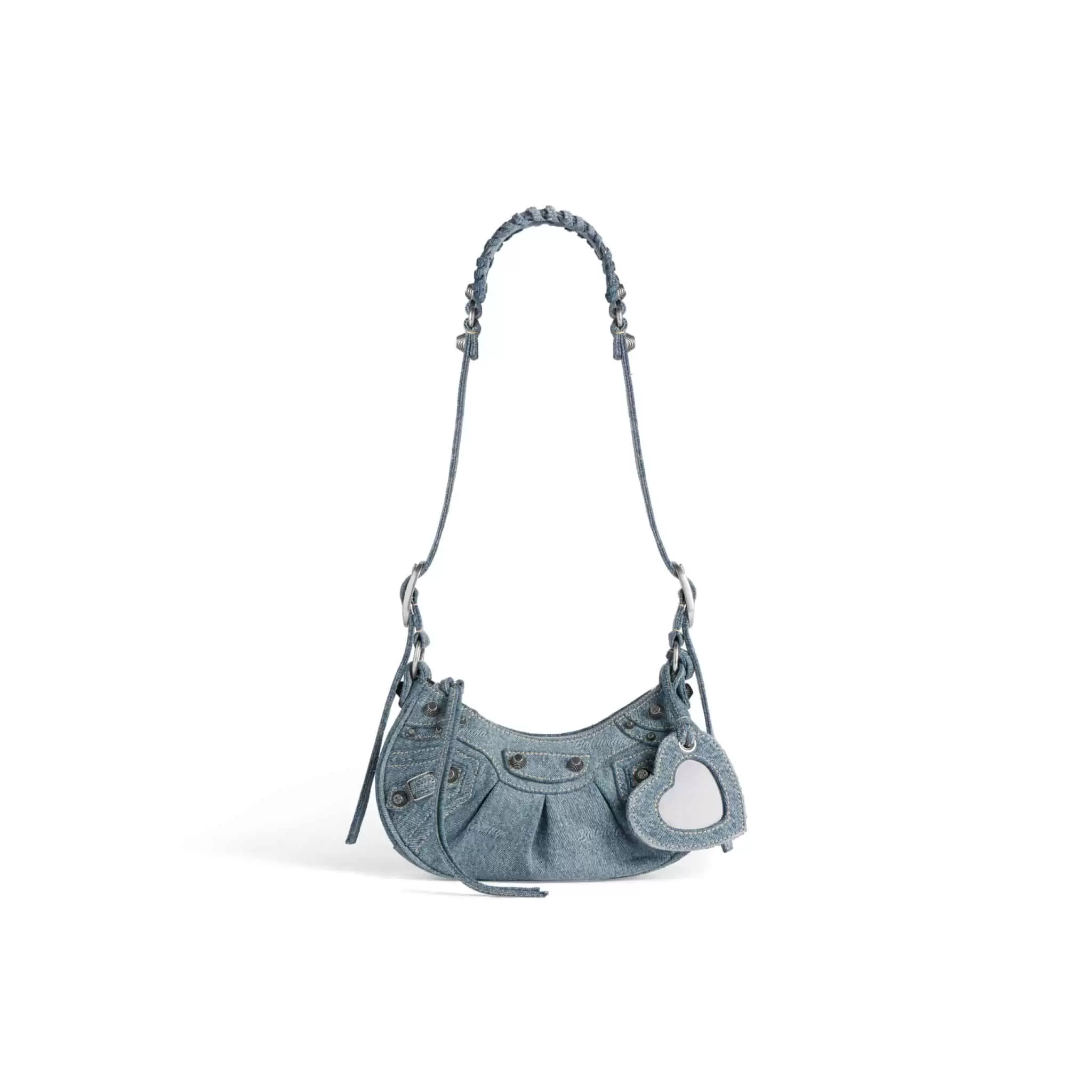 Balenciaga  Le Cagole Shoulder Bag Denim - Image 2