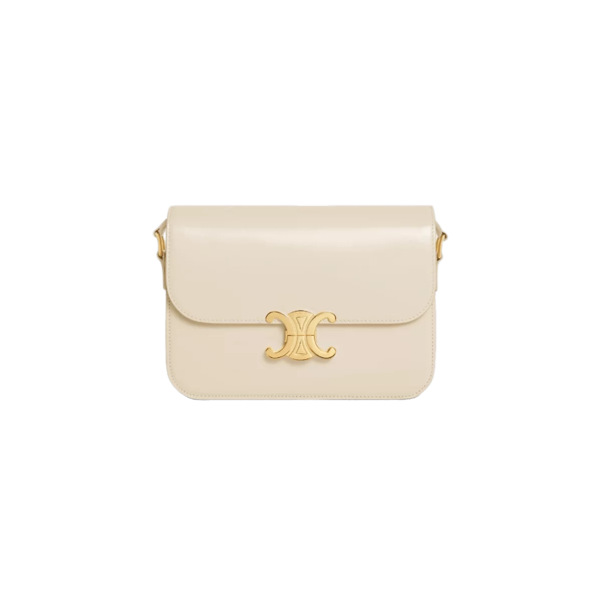 Celine Triomphe Bag In Shiny Calfskin - Image 3