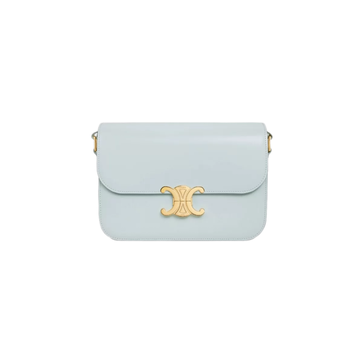 Celine Triomphe Bag In Shiny Calfskin - Image 5