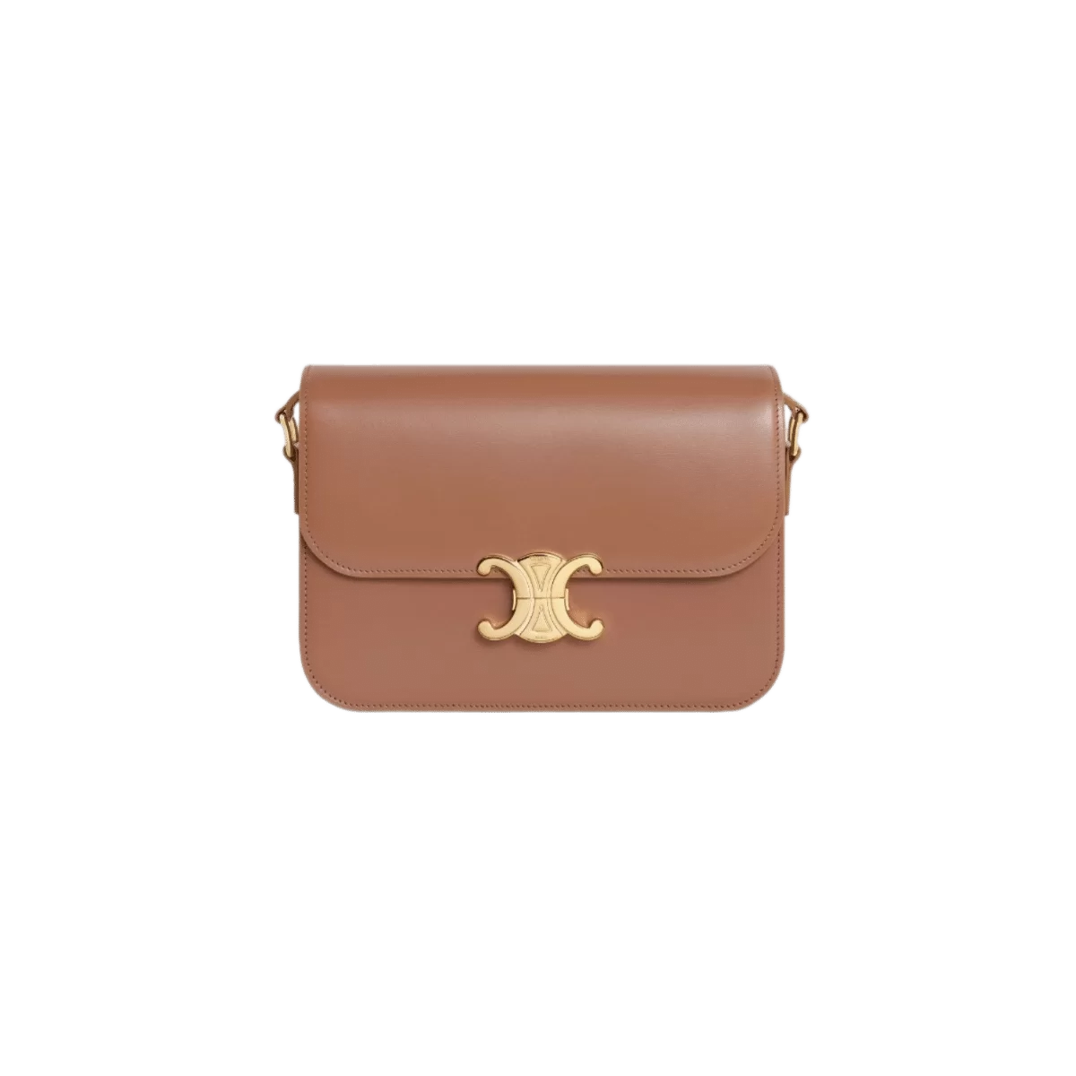 Celine Triomphe Bag In Shiny Calfskin - Image 7