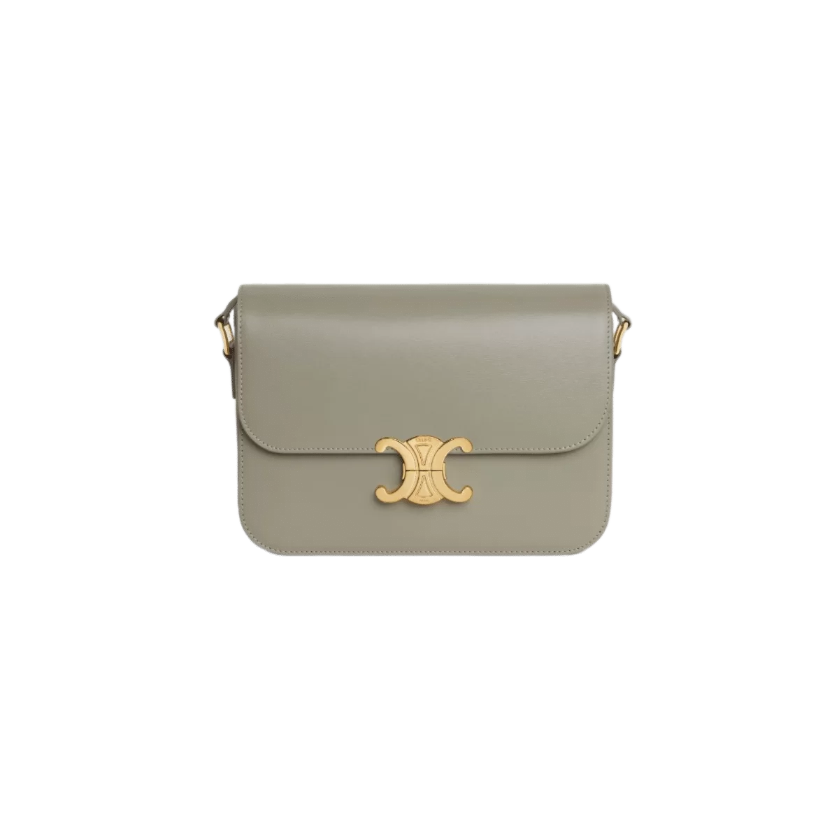 Celine Triomphe Bag In Shiny Calfskin - Image 9