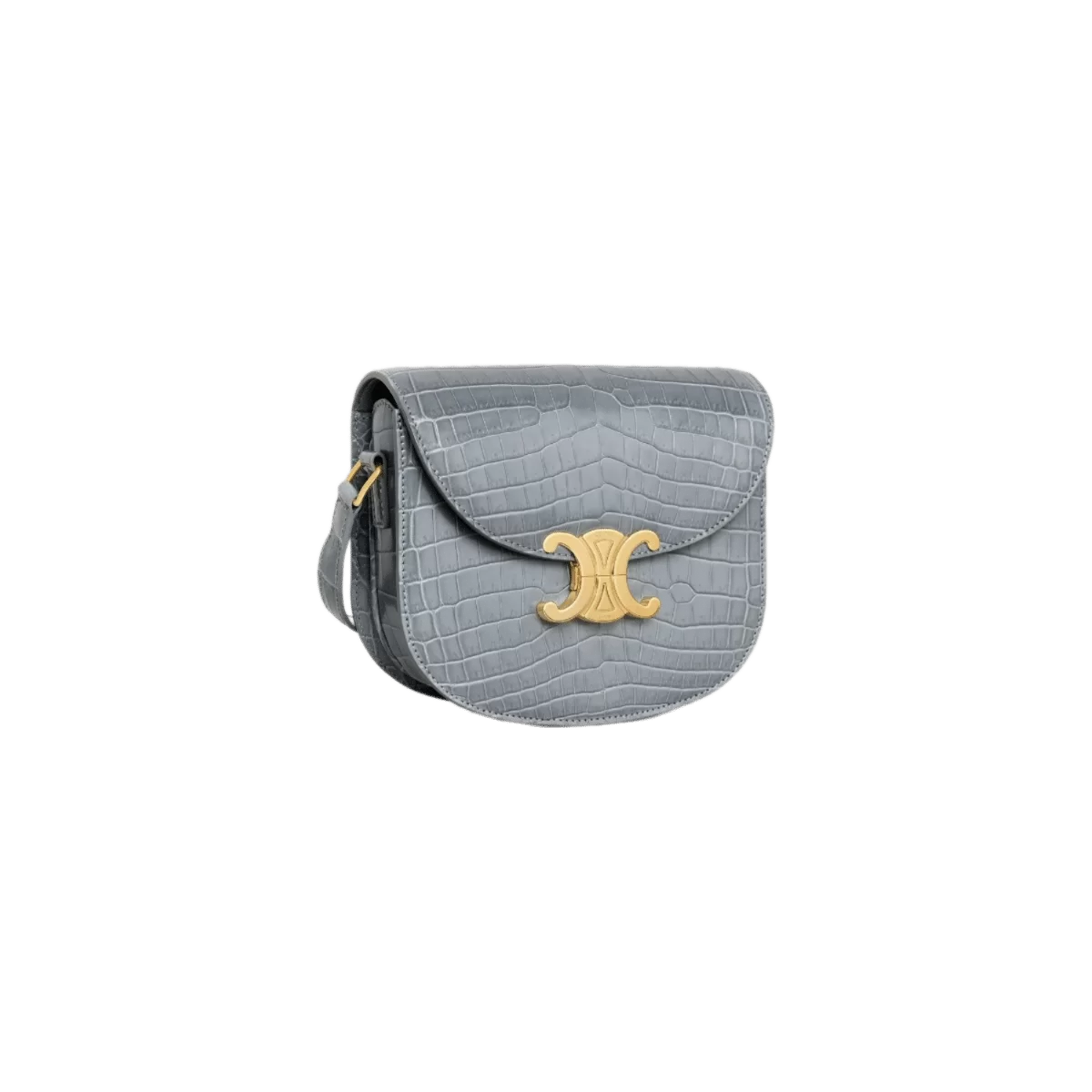 Celine Besace Clea Bag In Niloticus Crocodile - Image 2