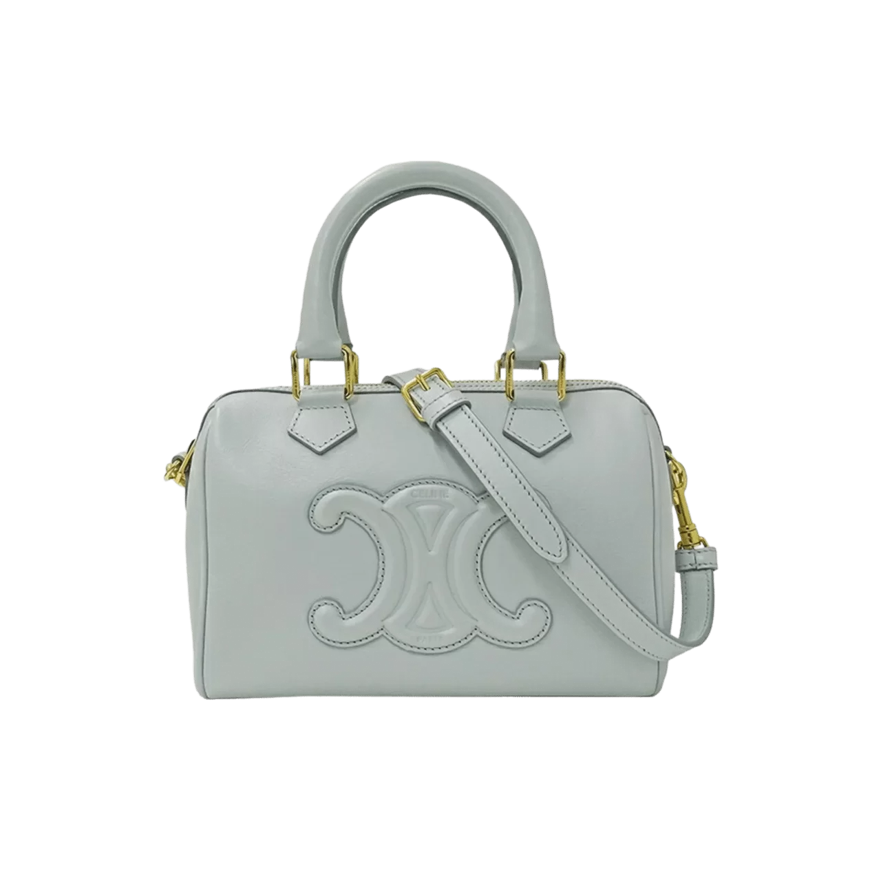 Celine Small Boston Cuir Triomphe Bag - Calfskin - Image 4