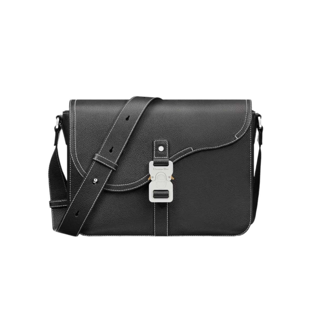 Dior Saddle Messenger Bag - Leather - Image 5