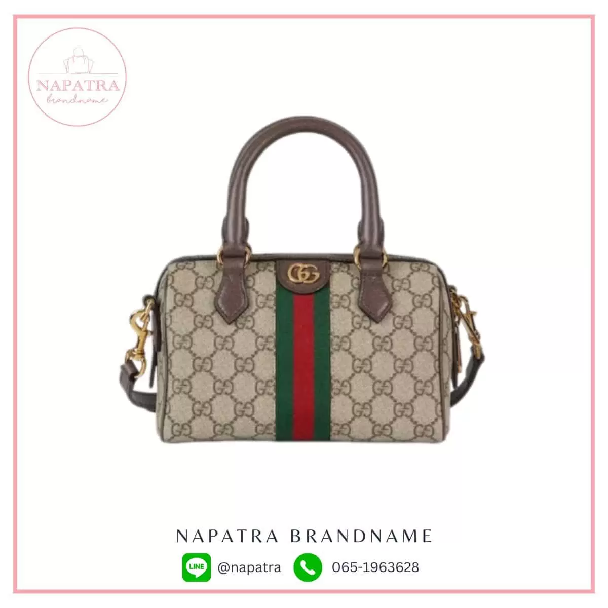 Gucci Ophidia GG Top Handle Bag